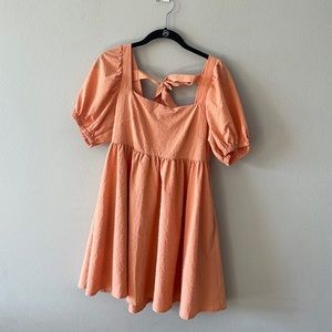 Peach/Orange Dress